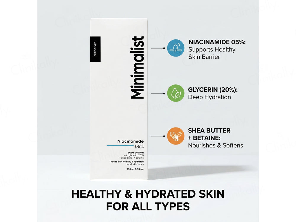 Minimalist 5% Niacinamide Body Lotion