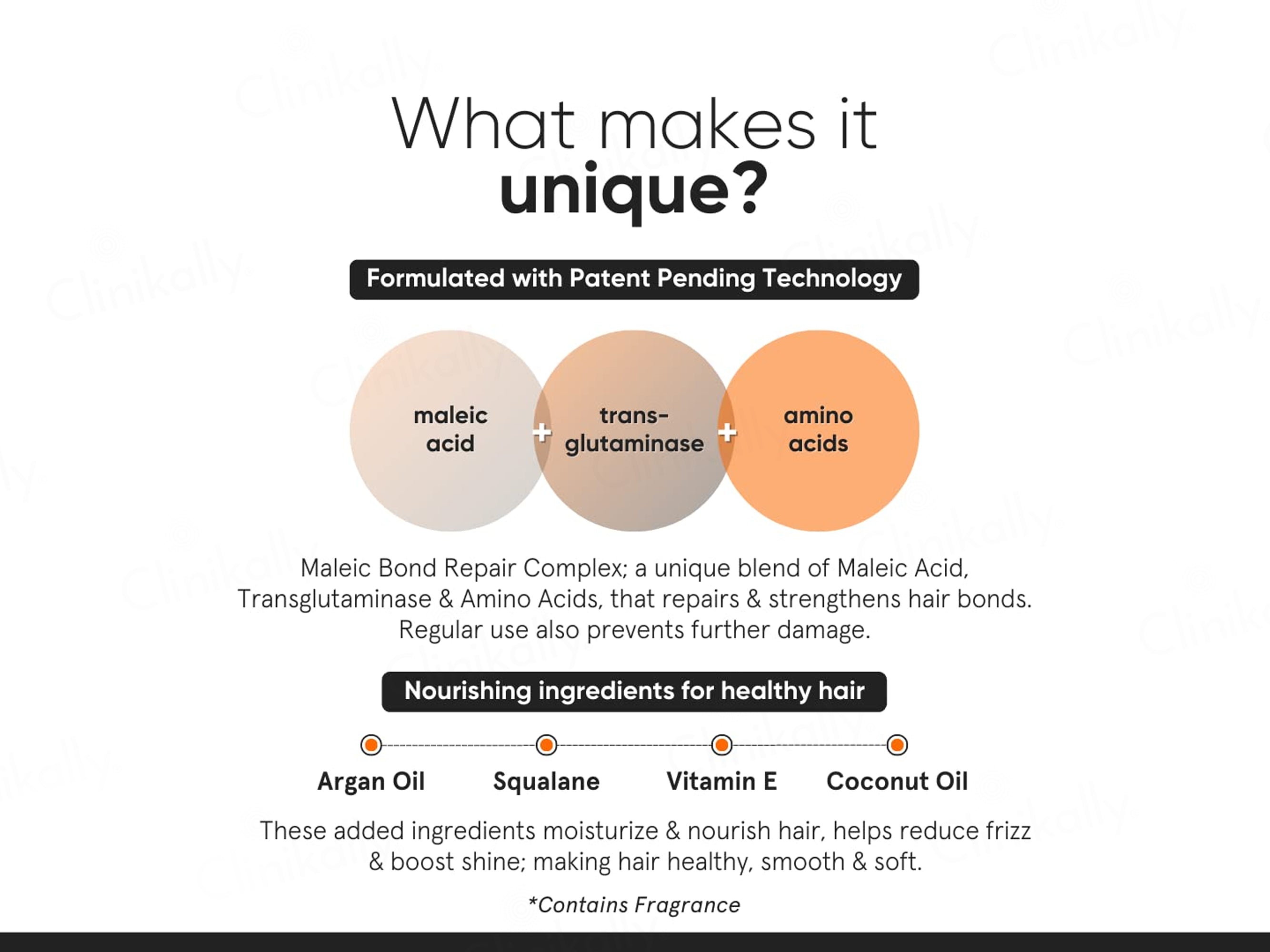 Minimalist 5% Maleic Bond Repair Complex Hair Serum