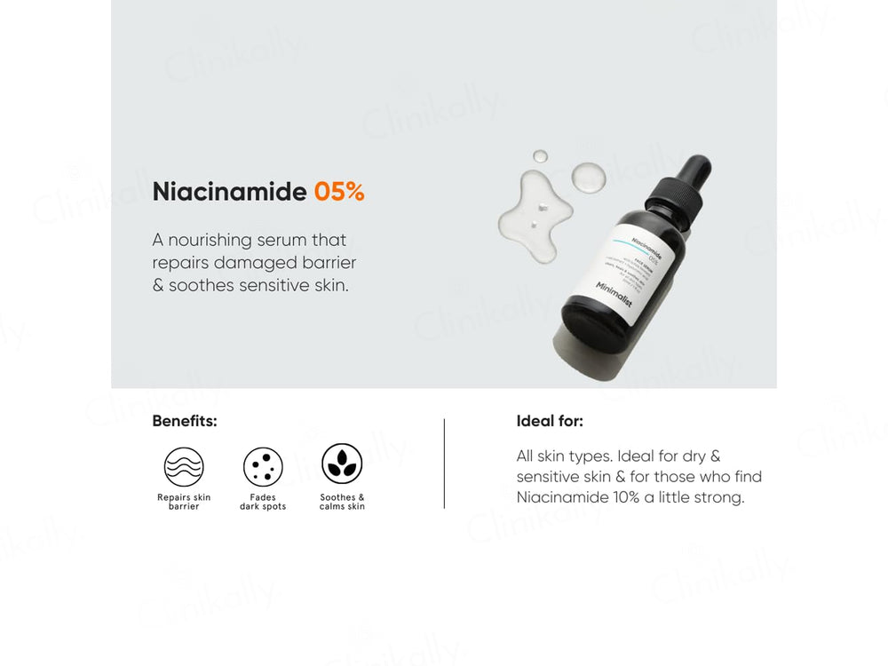 Minimalist 5% Niacinamide Face Serum