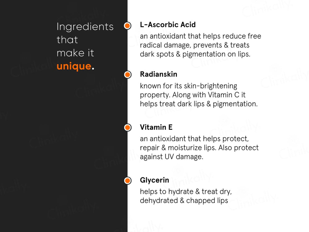 Minimalist 8% L-Ascorbic Acid Lip Treatment Balm