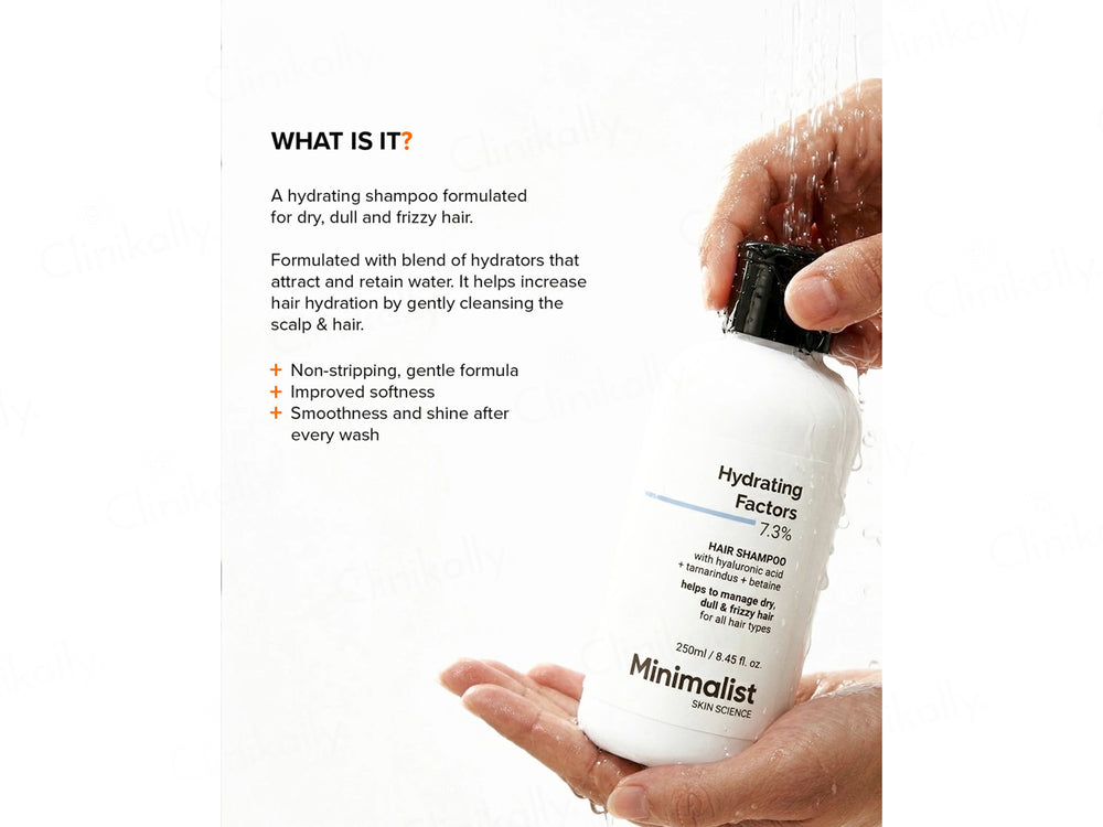 Minimalist Hydrating Factors 7.3% Hair Shampoo