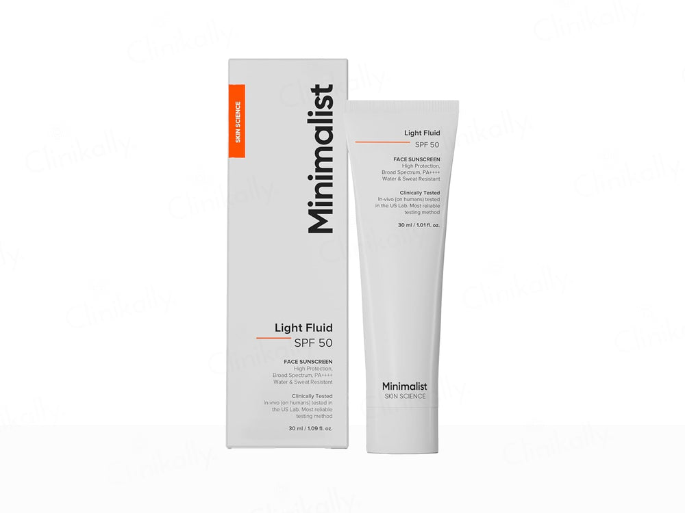 Minimalist Light Fluid Face Sunscreen SPF 50 PA++++