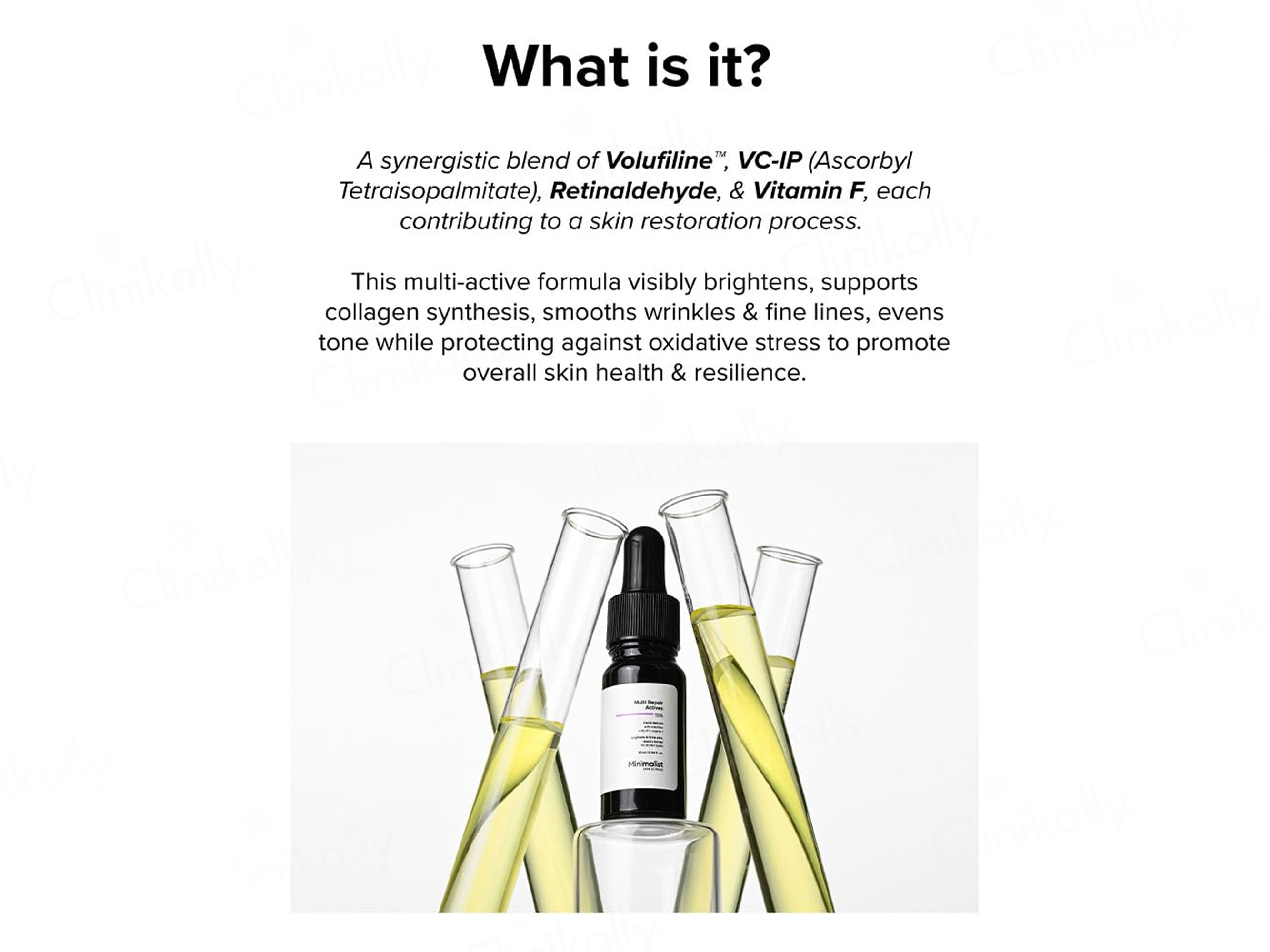 Minimalist Multi Repair Actives 15% Face Serum