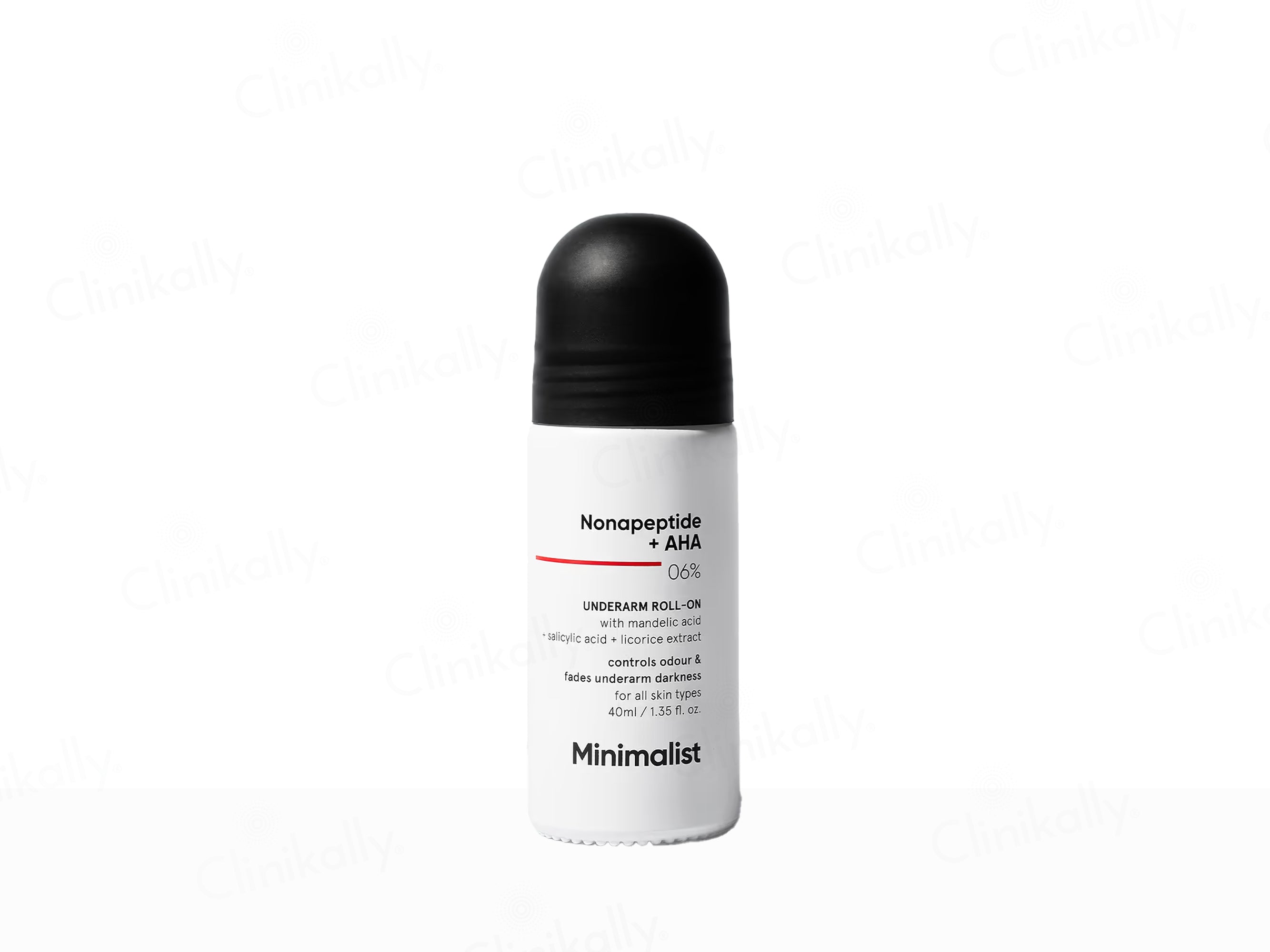 Minimalist Nonapeptide + AHA 6% Underarm Roll-On
