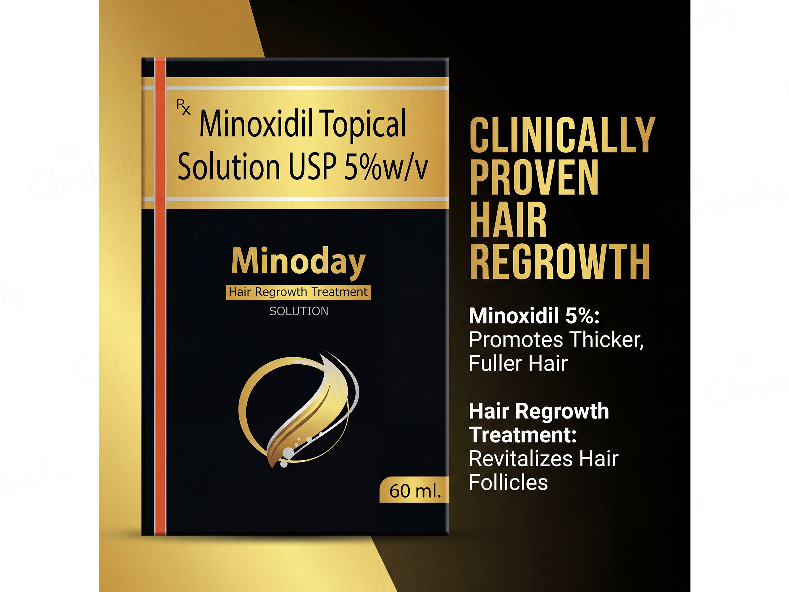 Minoday 5% Hair Regrowth Treatment Topical Solution