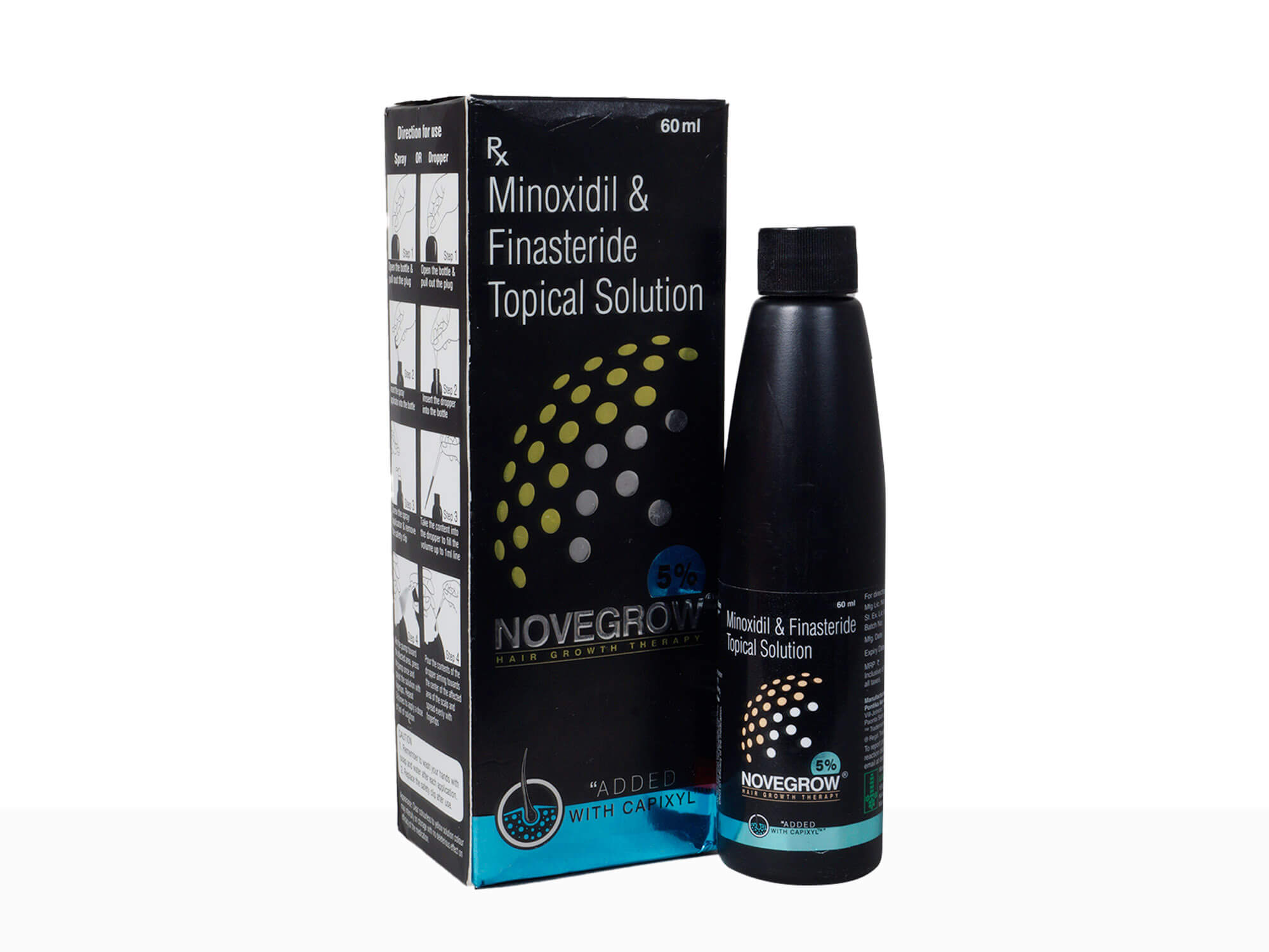 Novegrow 5% Topical Solution - Clinikally