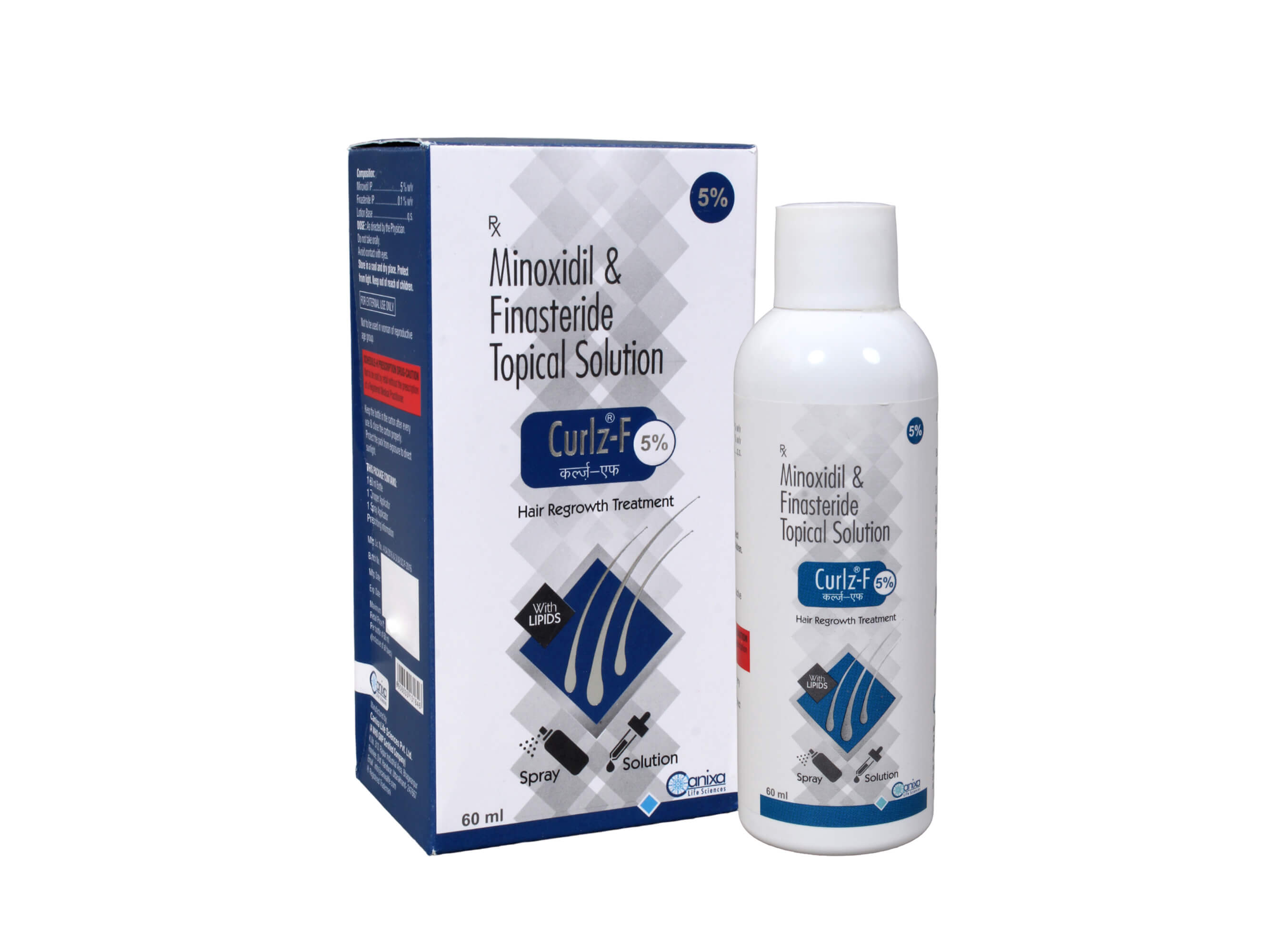 Curlz-F 5% Solution - Clinikally