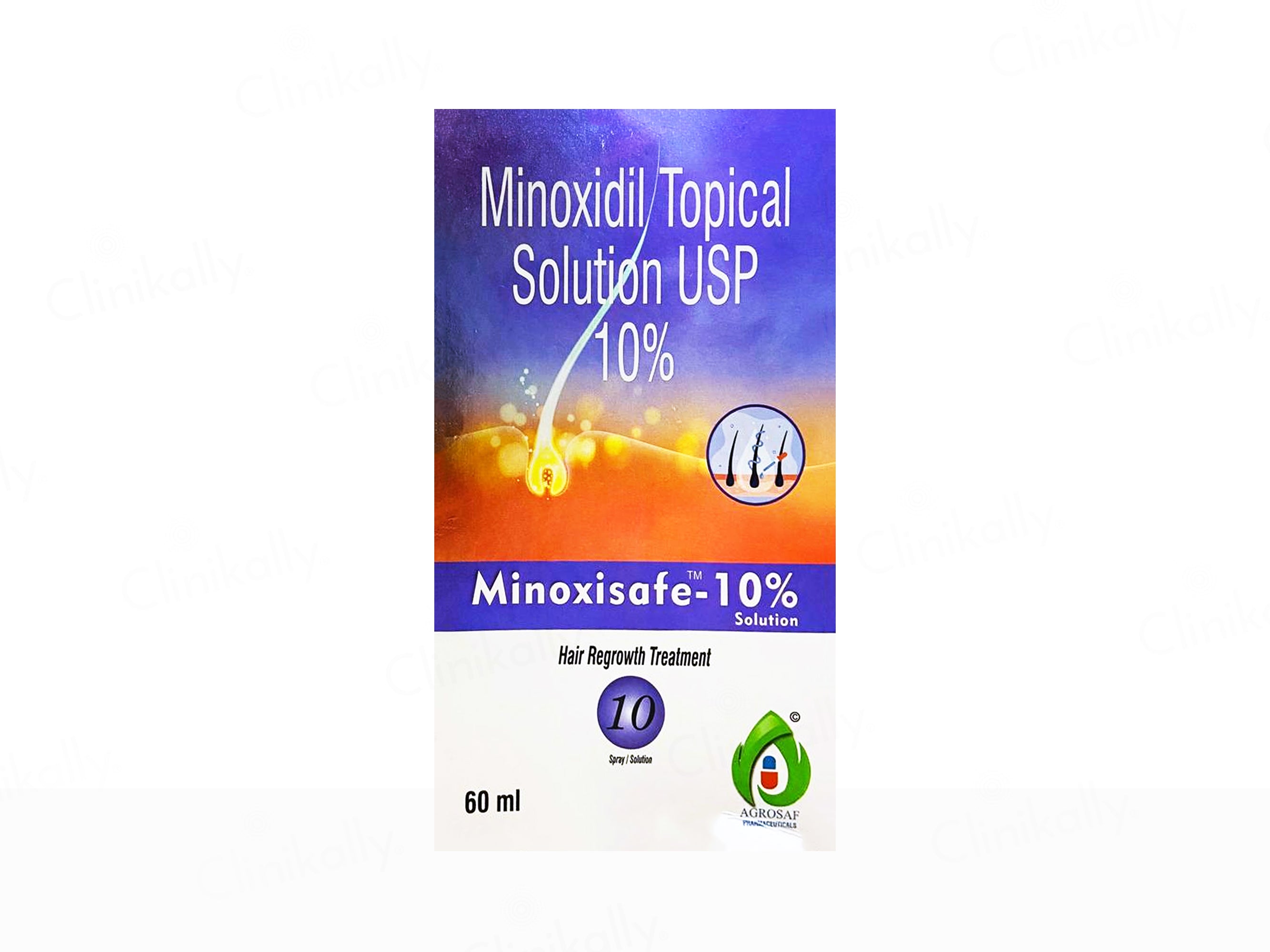 Minoxisafe-10% Topical Solution