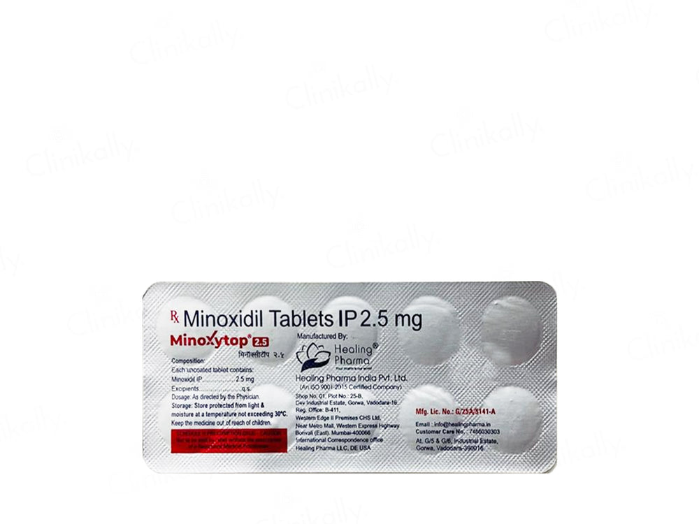 Minoxytop 2.5 Tablet