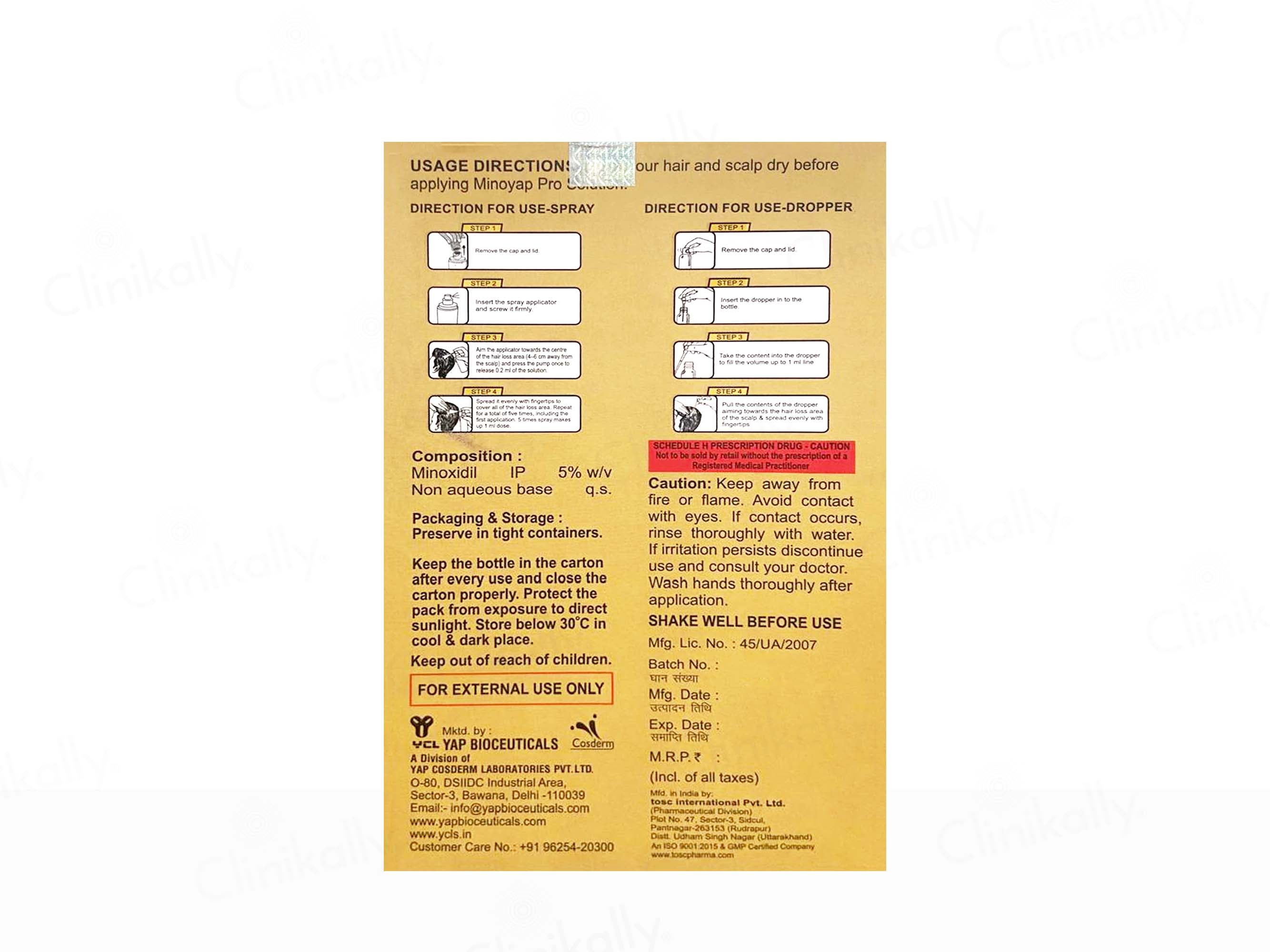 Minoyap Pro Topical Solution