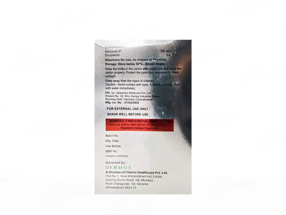 Minozure 3% Topical Solution