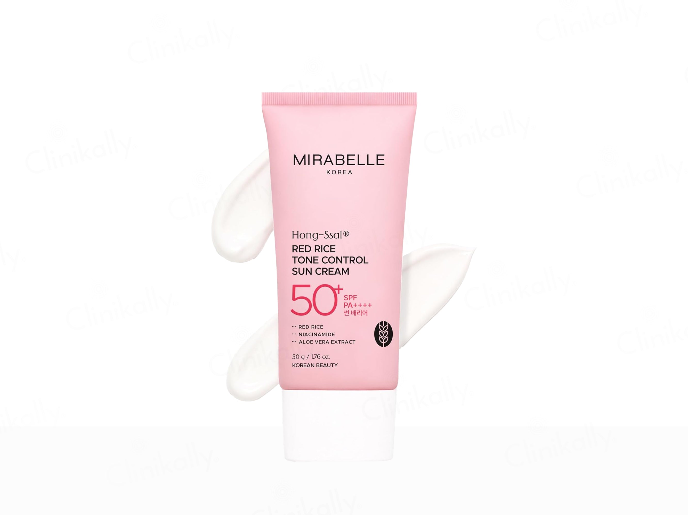 Mirabelle Korea Hong-Ssal Red Rice Tone Control Sun Cream SPF 50+ PA++++
