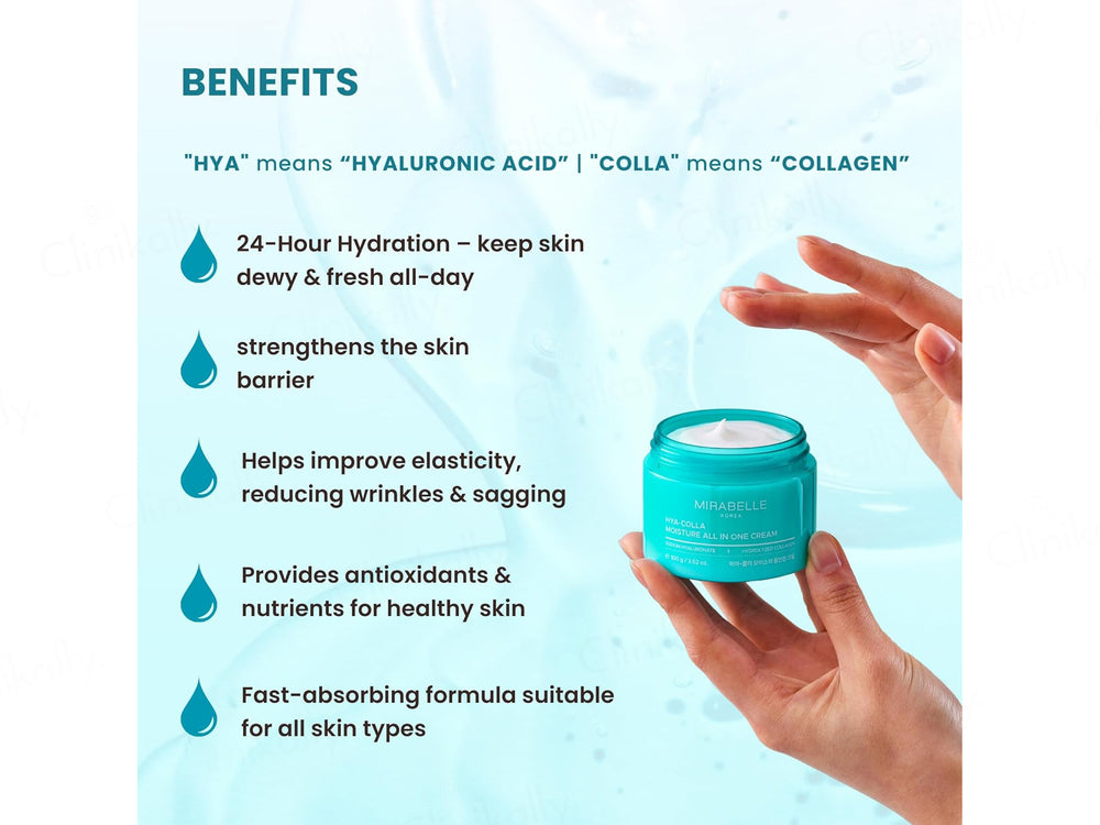 Mirabelle Korea Hya-Colla Moisture All In One Cream