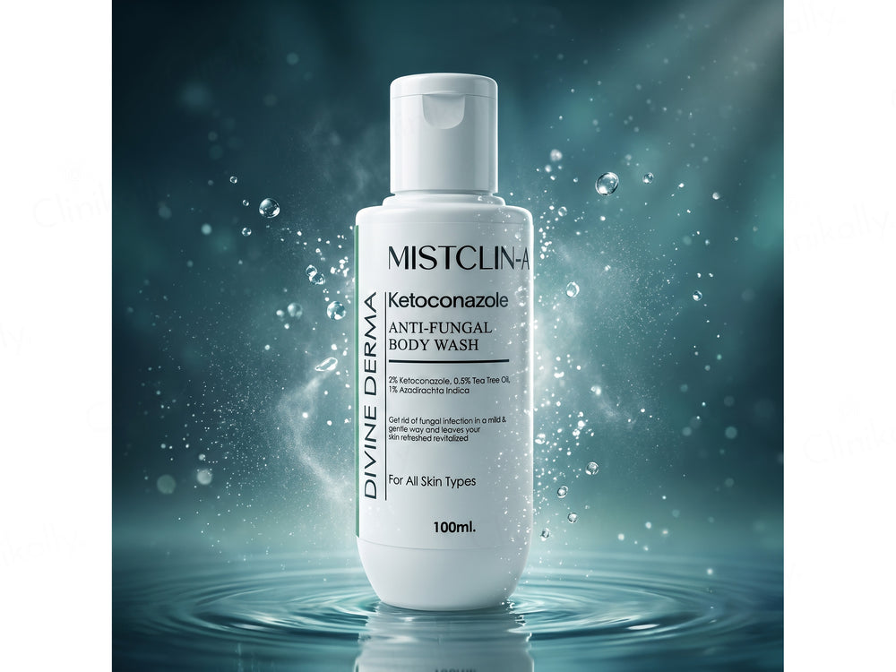 Mistclin-AF Ketoconazole Anti-Fungal Body Wash