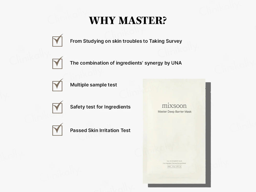 Mixsoon Master Deep Barrier Face Mask