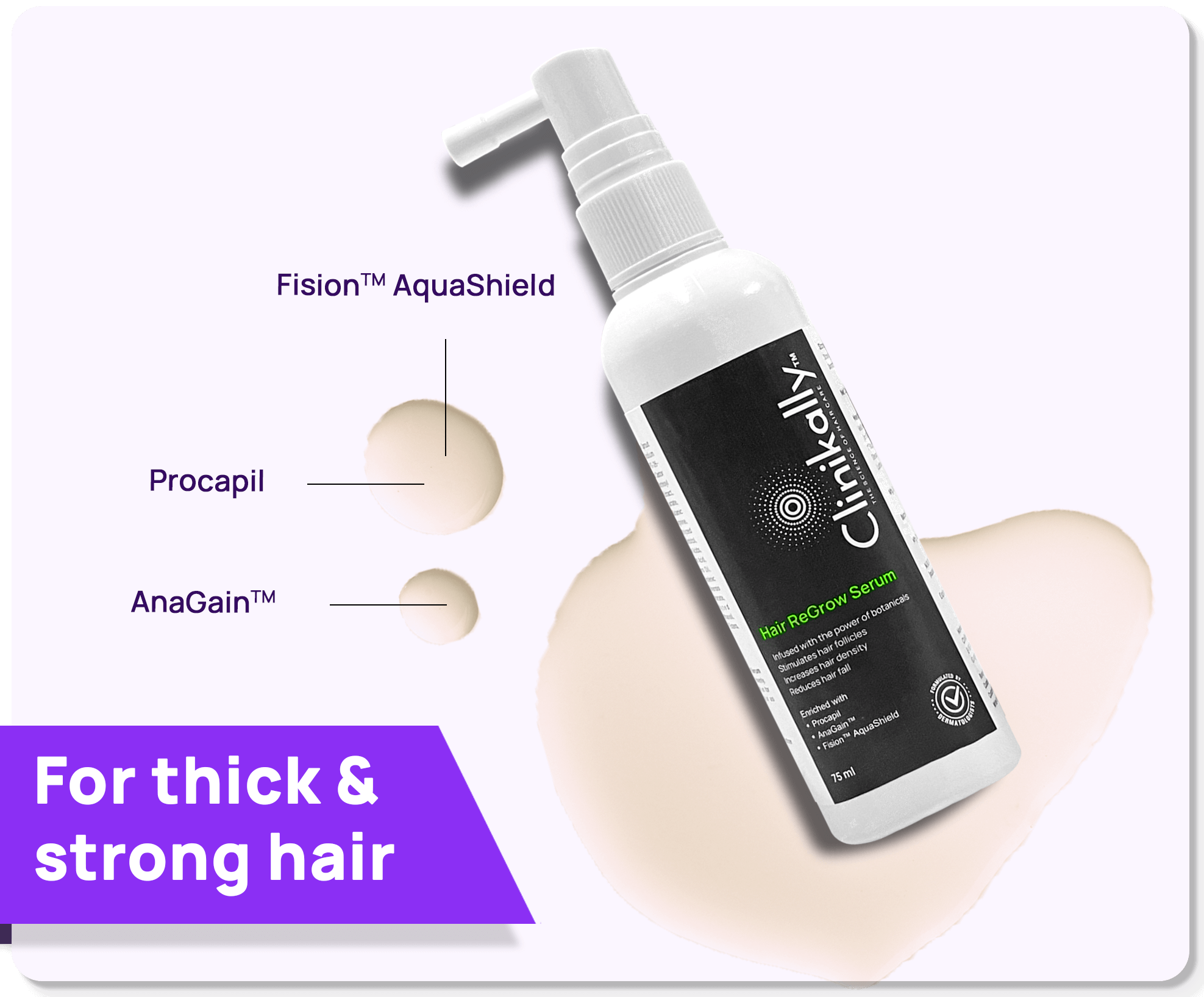 Why Clinikally Hair ReGrow Serum?