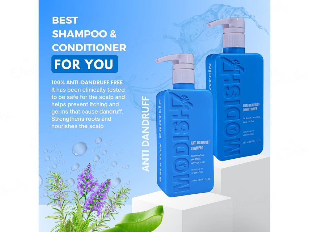 Modish7 Anti Dandruff Shampoo + Conditioner Combo