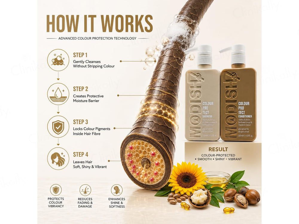 Modish7 Colour Protect Shampoo + Conditioner Combo