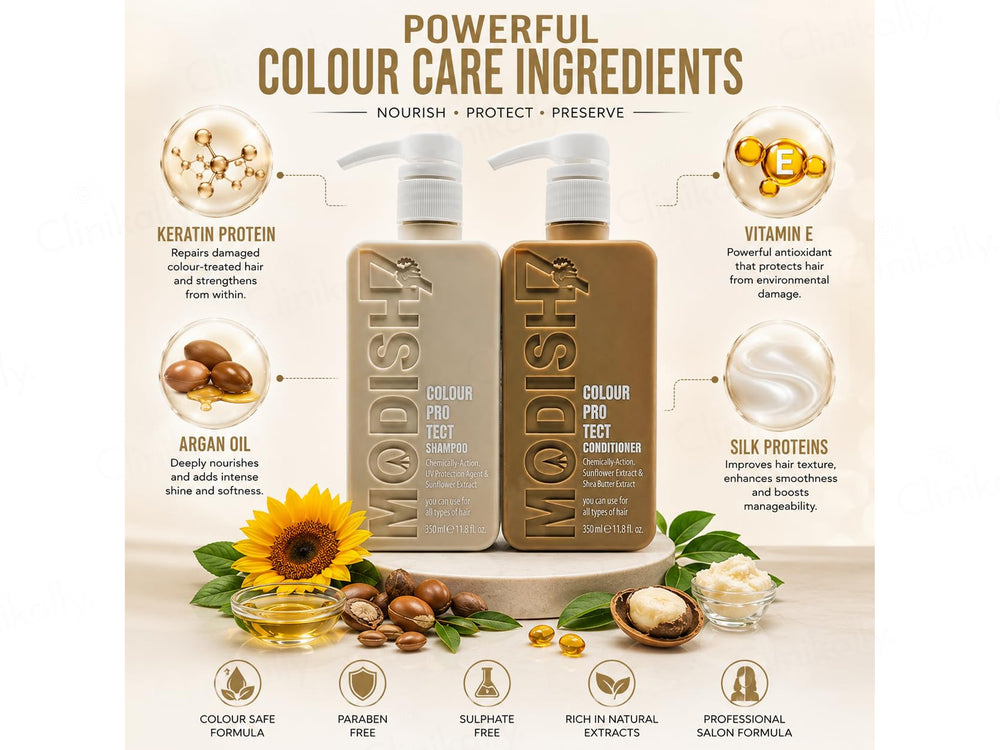 Modish7 Colour Protect Shampoo + Conditioner Combo
