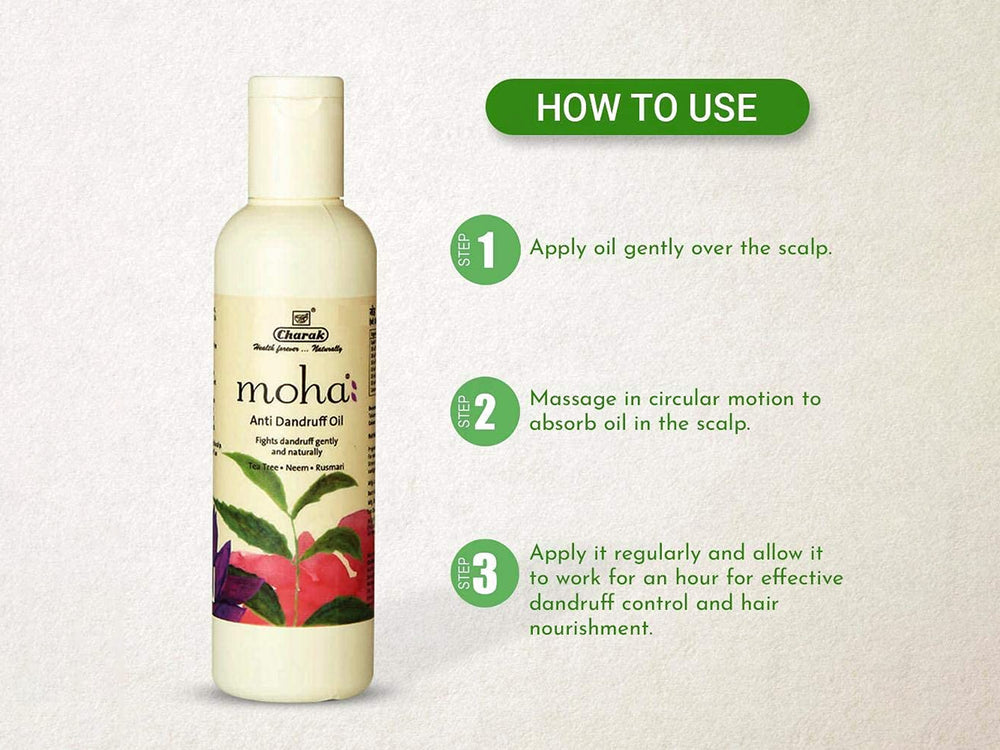 Moha: Anti Dandruff Hair Oil