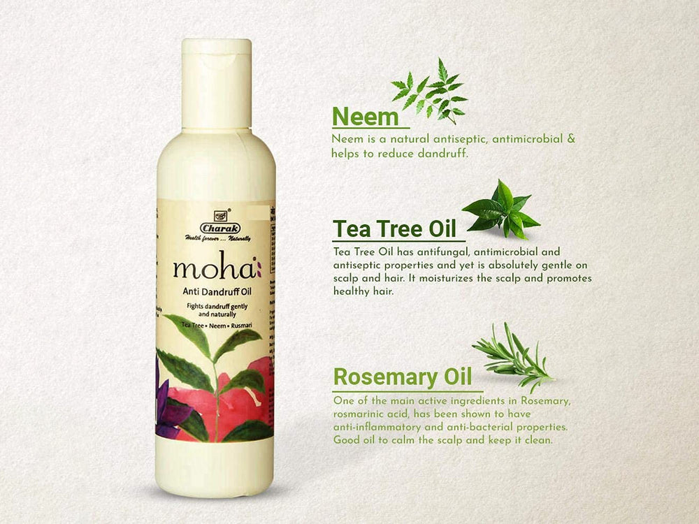 Moha: Anti Dandruff Hair Oil