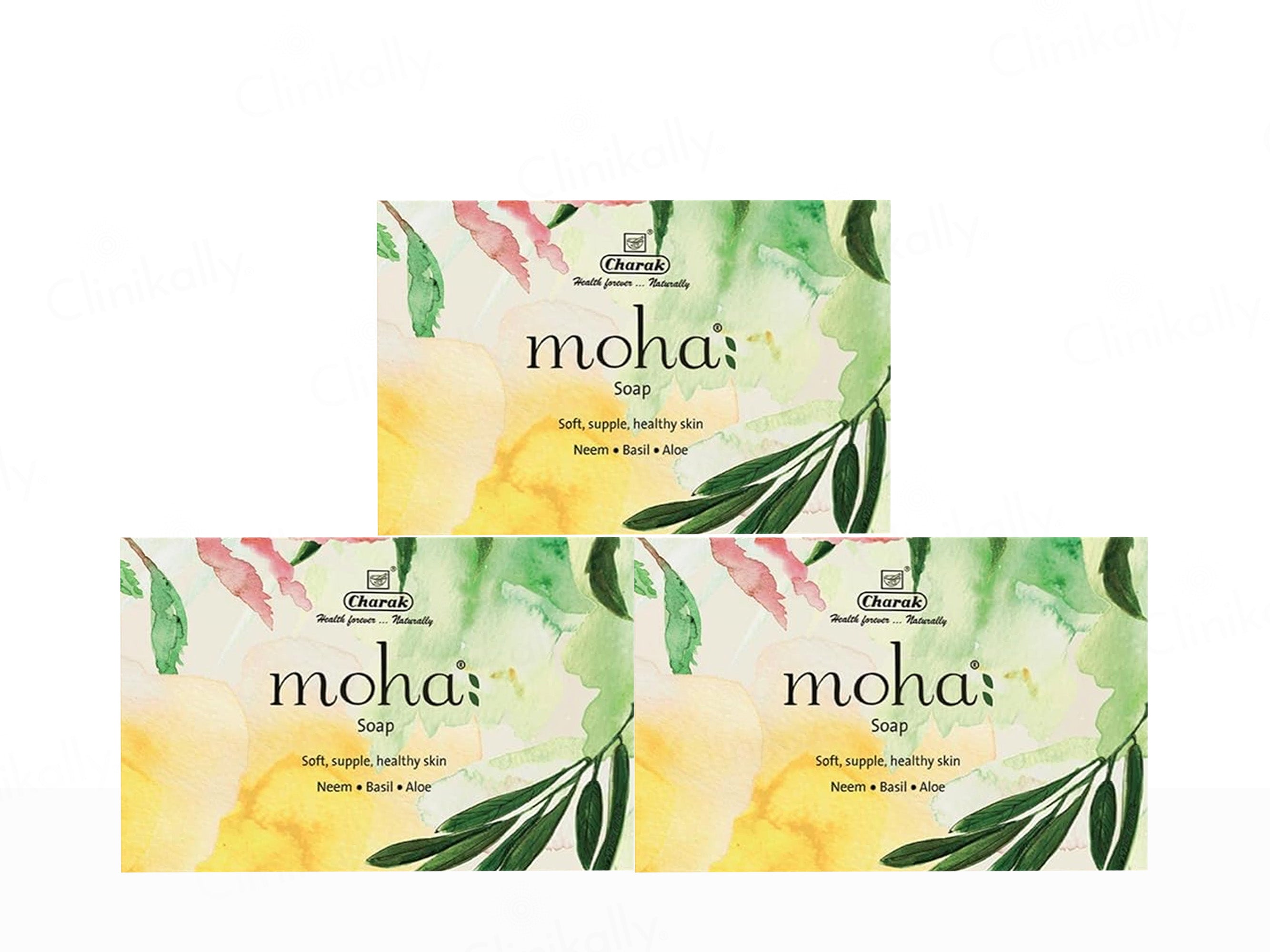 Moha: Herbal Soap (Pack Of 3)