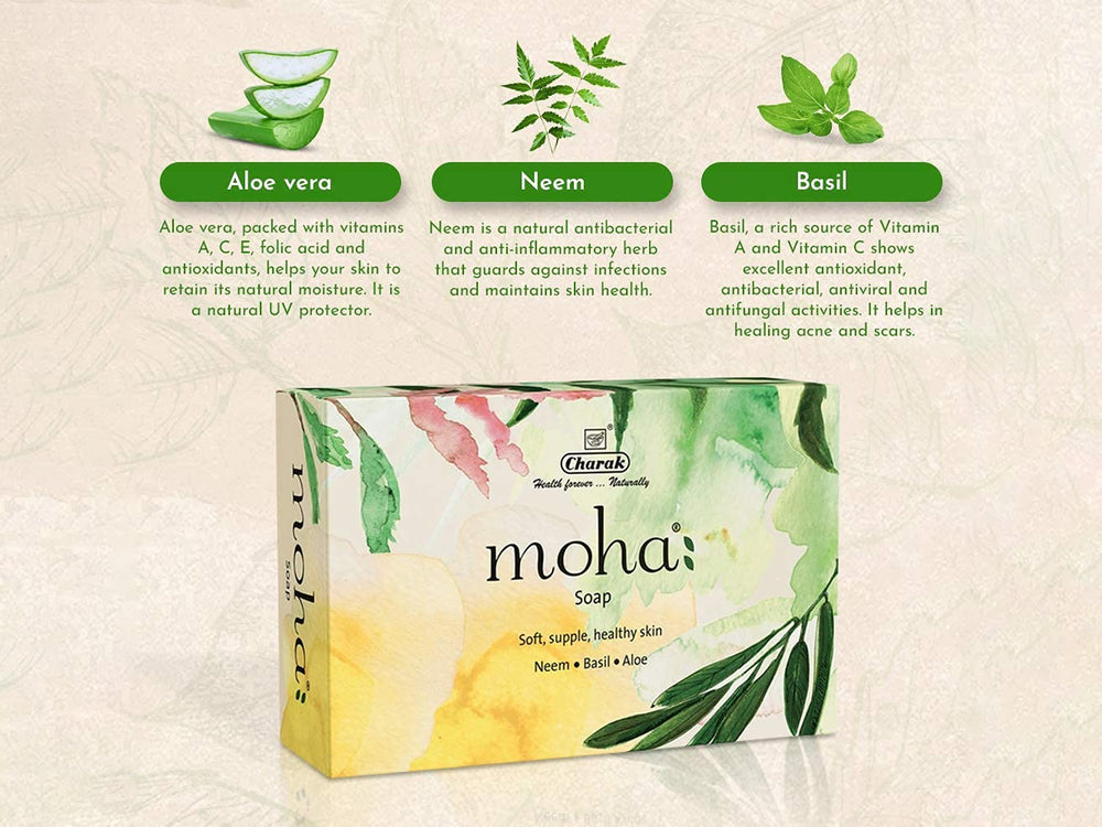 Moha: Herbal Soap (Pack Of 3)