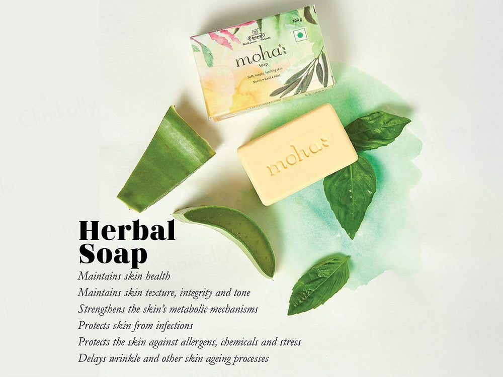 Moha: Herbal Soap (Pack Of 3)