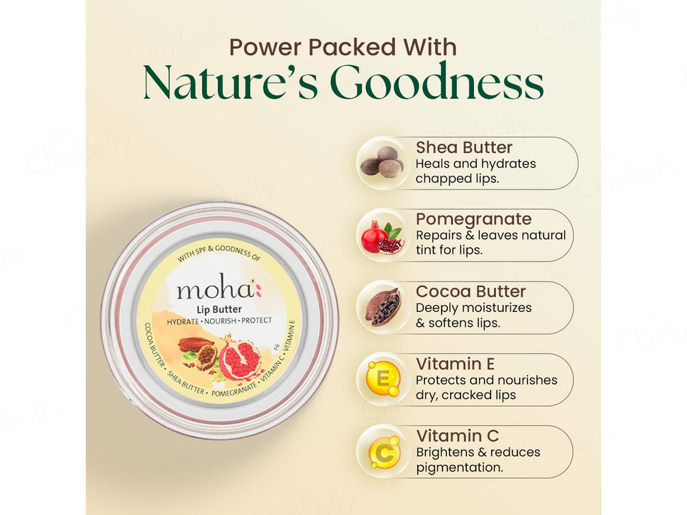 Moha: Nourishing & Hydrating Lip Butter