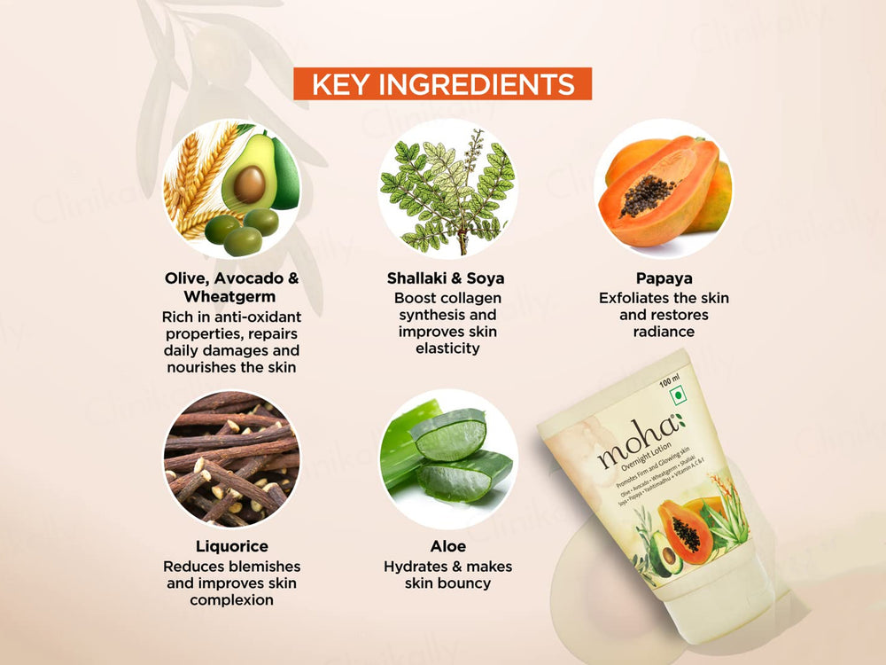Moha: Overnight Firming & Glowing Skin Lotion