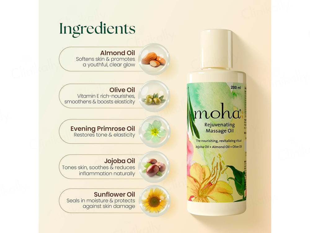 Moha: Rejuvenating Massage Oil