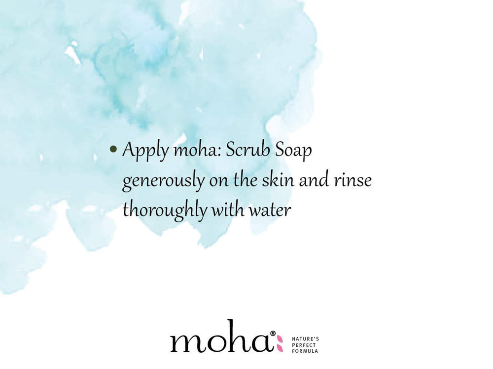 Moha: Scrub Soap (Pack Of 3)