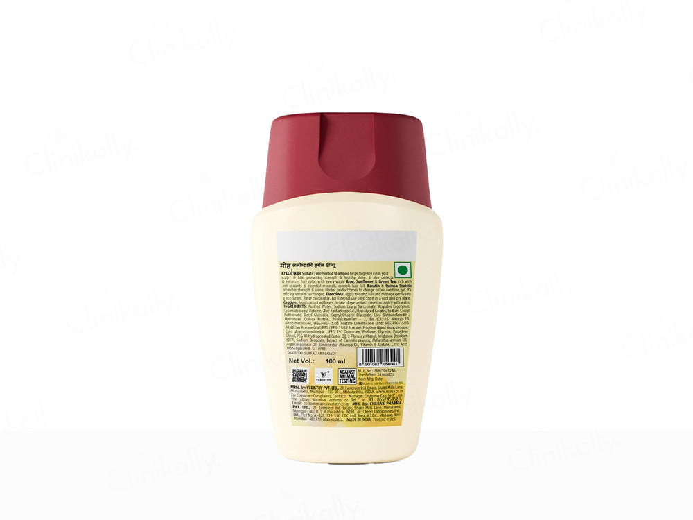 Moha: Sulfate Free Herbal Hair Fall Control Shampoo