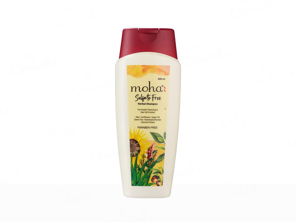 Moha: Sulfate Free Herbal Hair Fall Control Shampoo