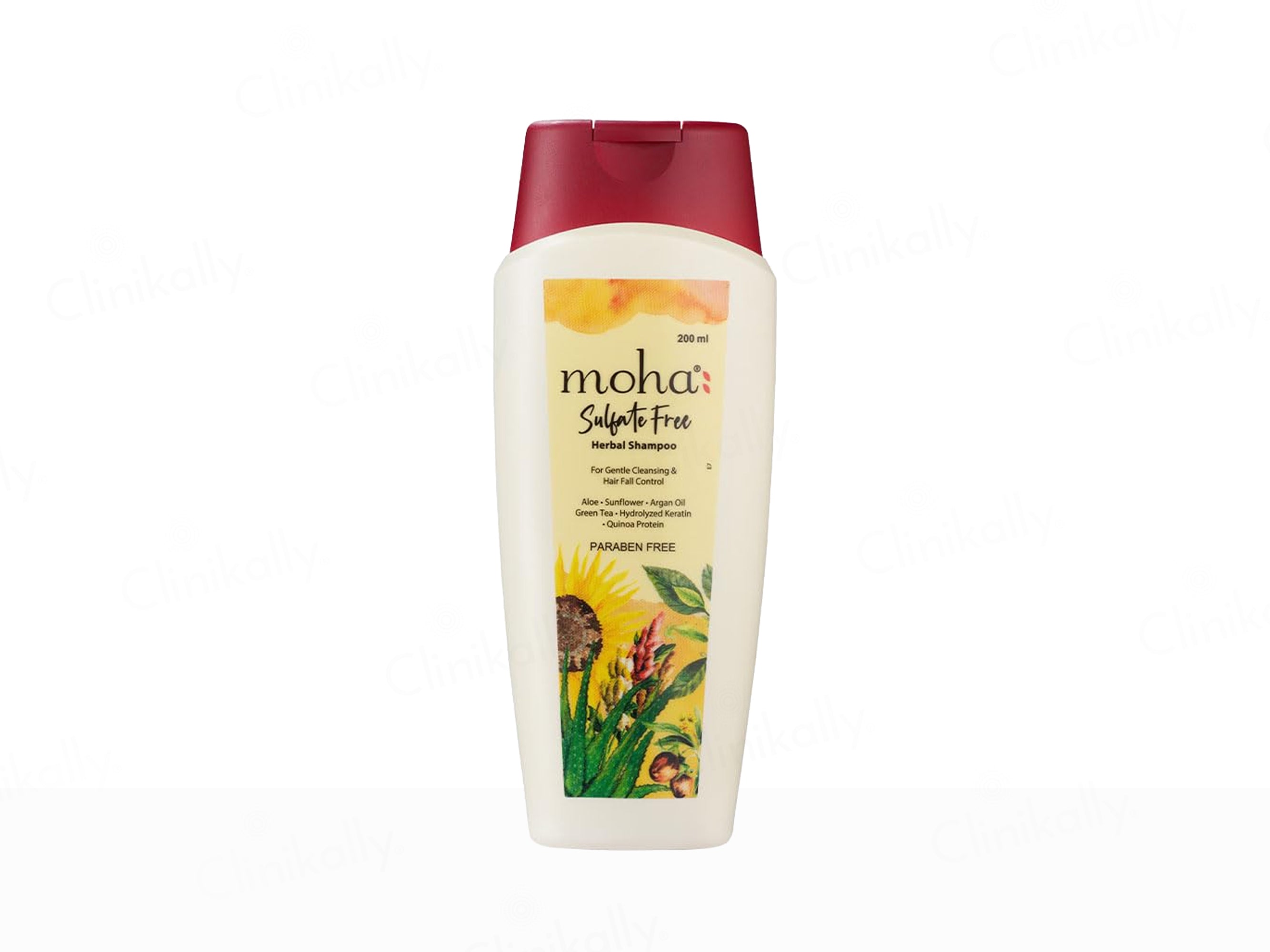 Moha: Sulfate Free Herbal Hair Fall Control Shampoo