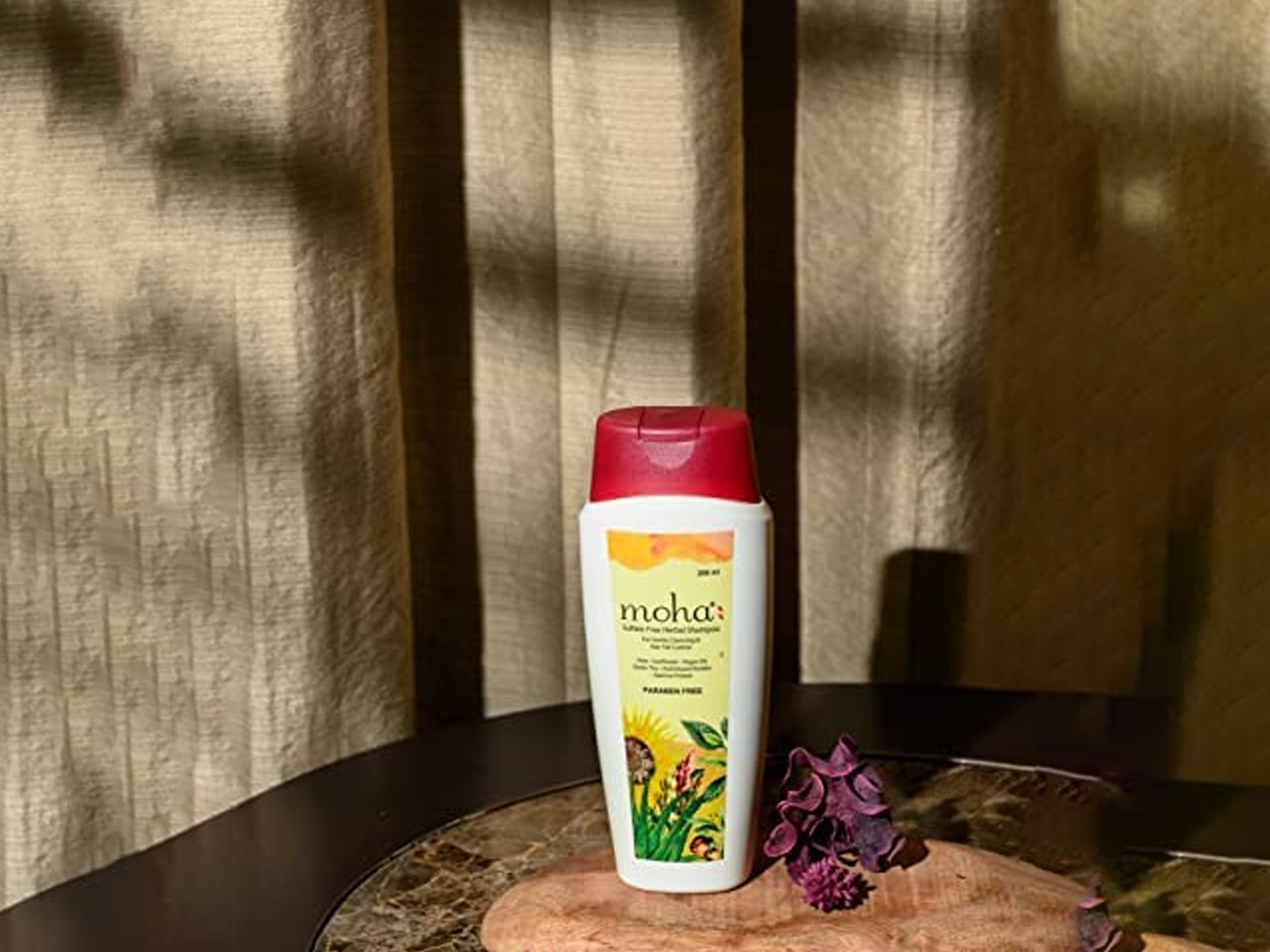Moha: Sulfate Free Herbal Hair Fall Control Shampoo