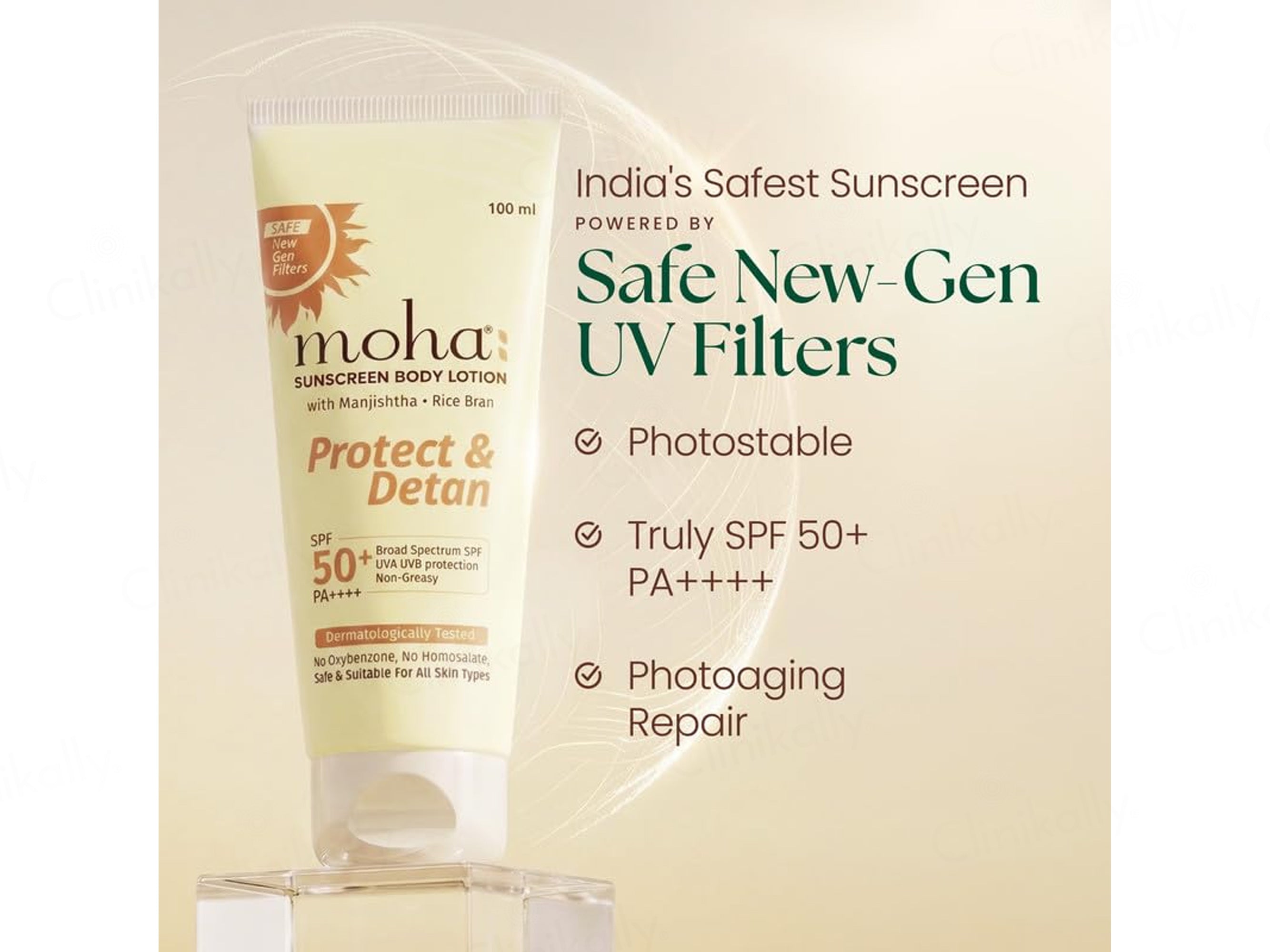 Moha: Sunscreen Body Lotion SPF 50+ PA++++