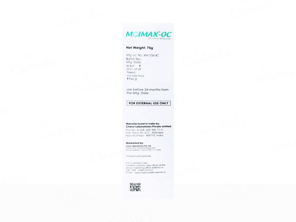 Moimax-OC Oil Control Moisturizer