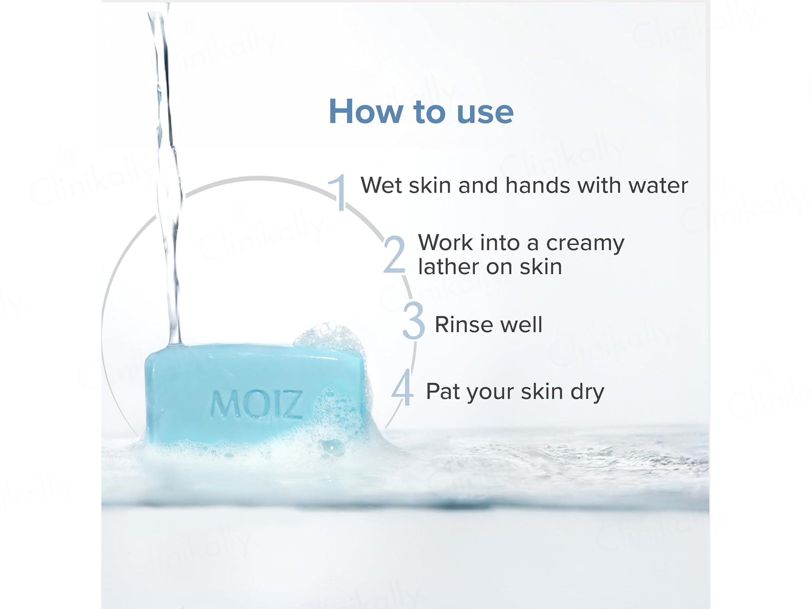Moiz Syndet Gentle Cleansing & Moisturizing Bathing Bar