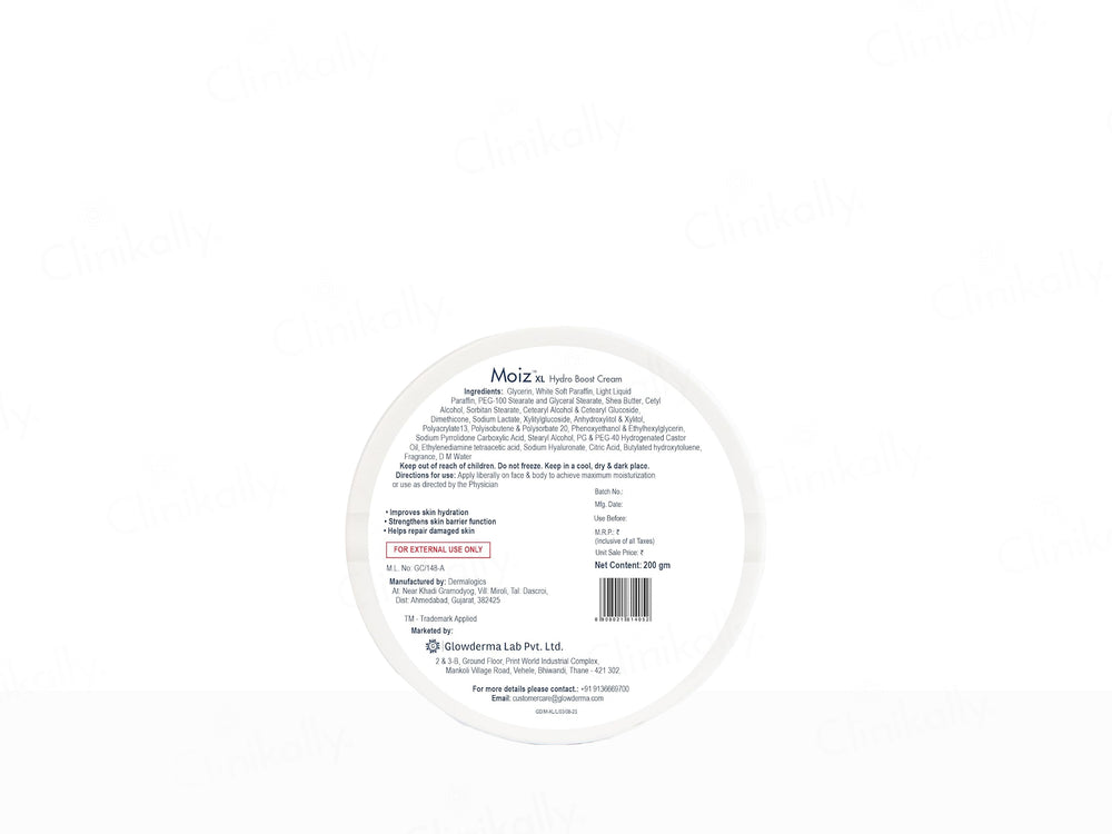 Moiz XL Hydro Boost Cream