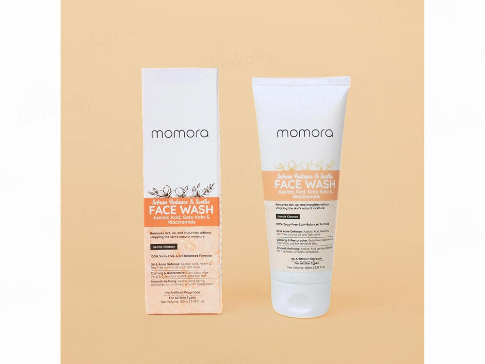 Momora Sebum Balance & Soothe Gentle Cleanse Face Wash