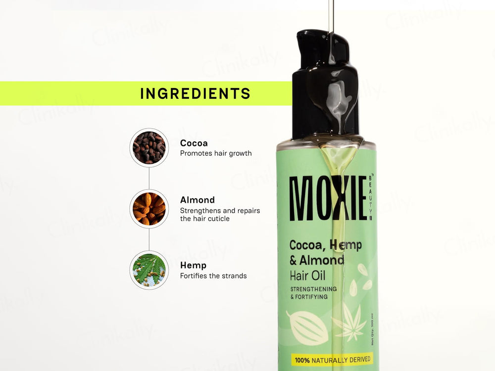 Moxie Beauty Cocoa, Hemp & Almond Hair Oil