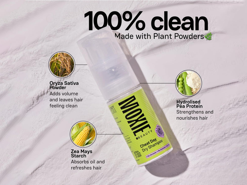 Moxie Beauty Cheat Day Dry Shampoo