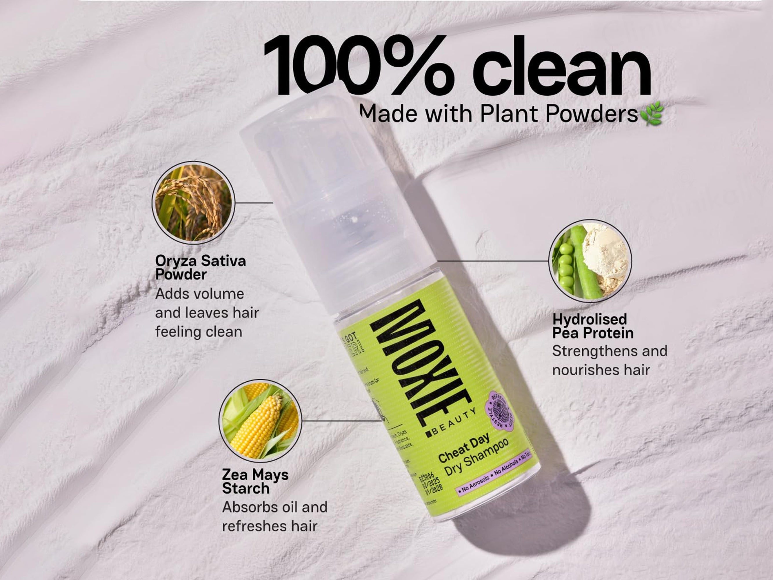 Moxie Beauty Cheat Day Dry Shampoo