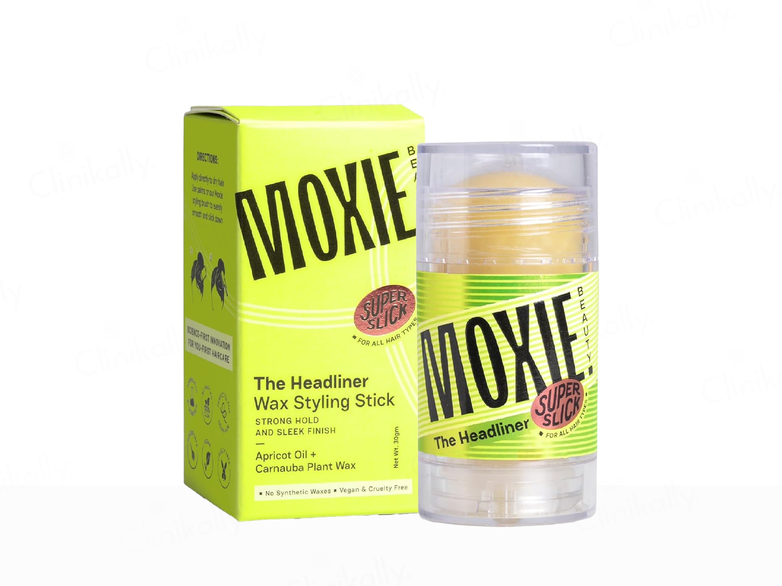 Moxie Beauty The Headliner Wax Hair Styling Stick