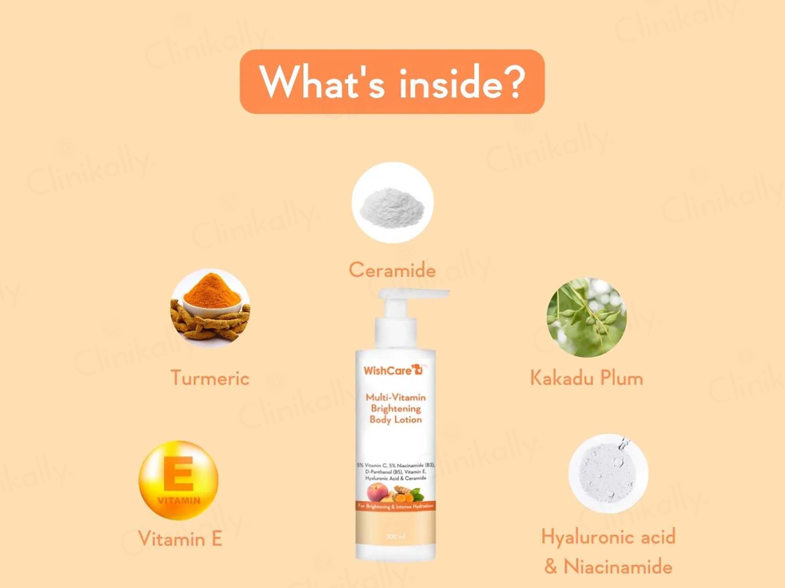WishCare Multi-Vitamin Brightening Body Lotion