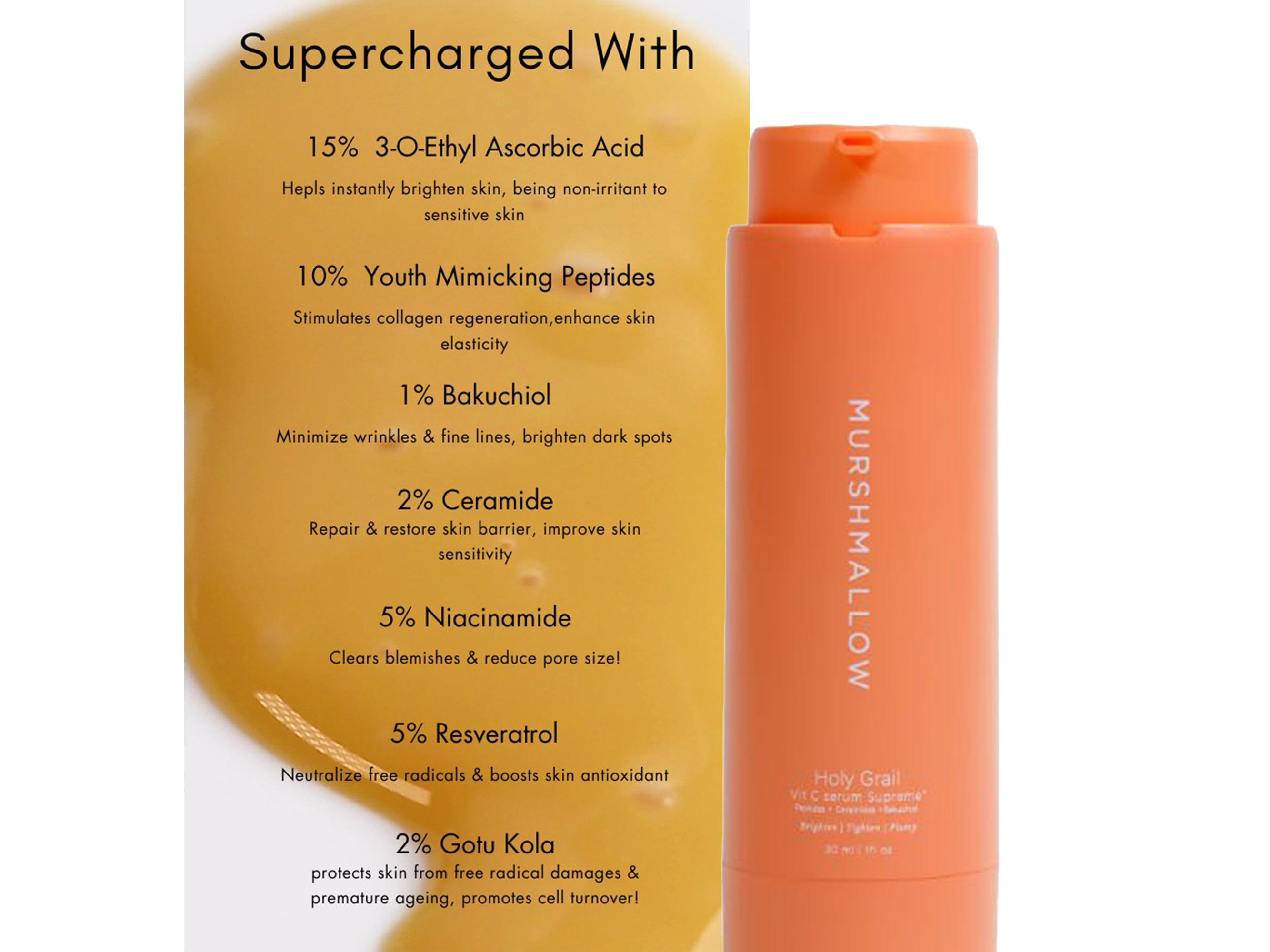 Murshmallow Holy Grail Vit C Serum Supreme+