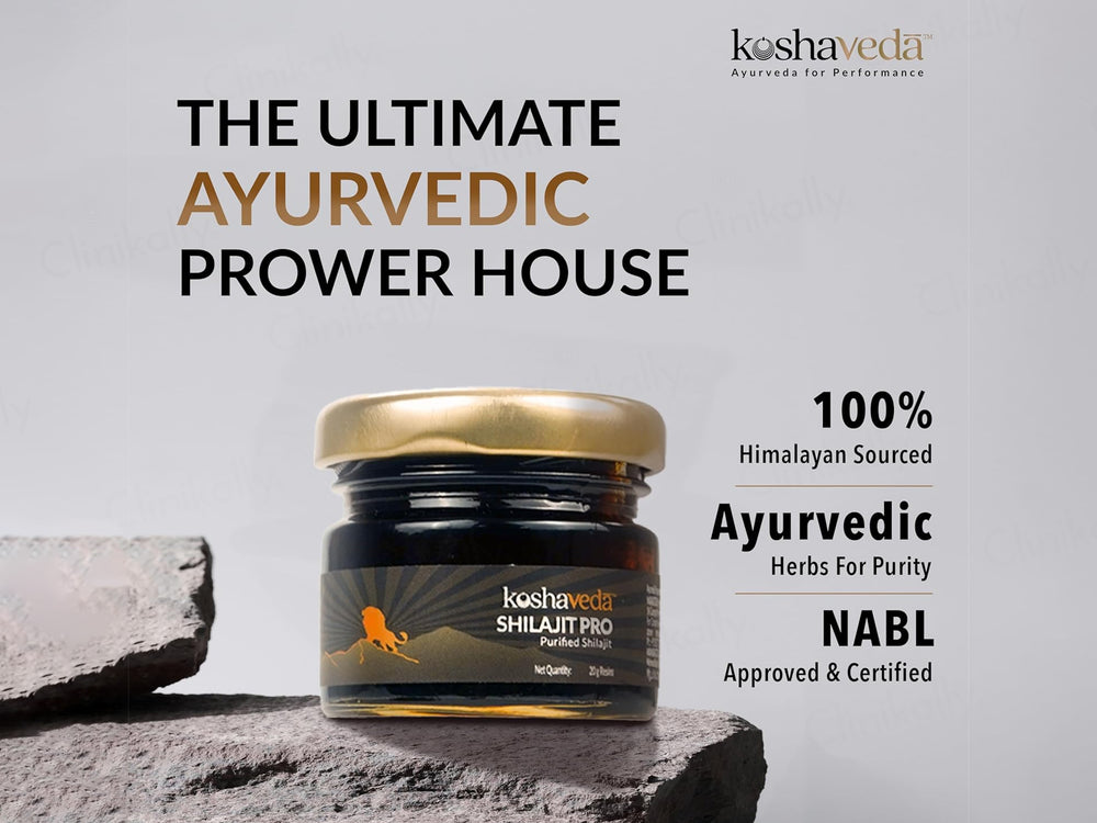 MuscleBlaze Koshaveda Shilajit Pro Resin