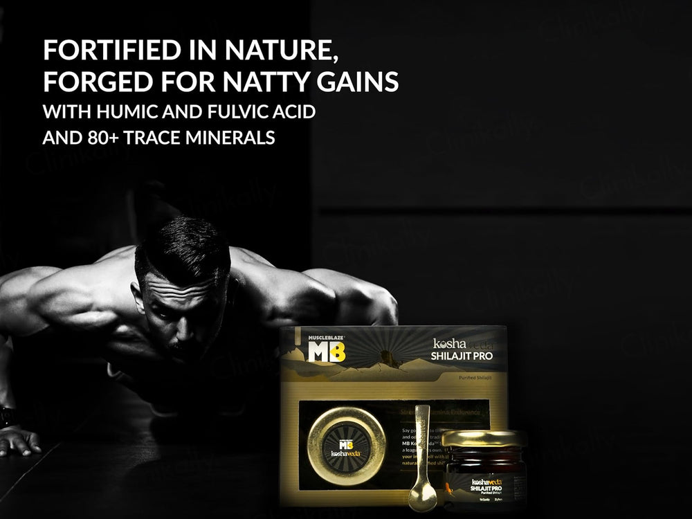 MuscleBlaze Koshaveda Shilajit Pro Resin