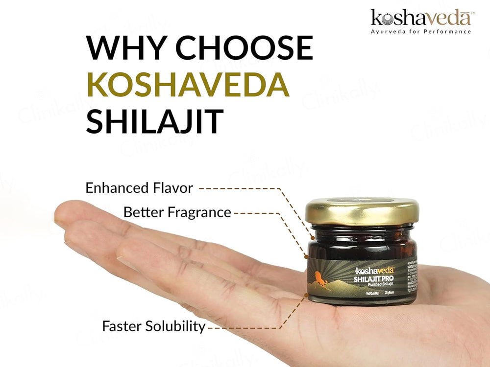 MuscleBlaze Koshaveda Shilajit Pro Resin